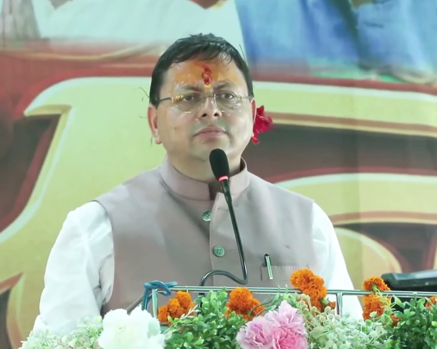 Pushkar Singh Dhami Warns Against Madrasa Action Threats in Uttarakhand