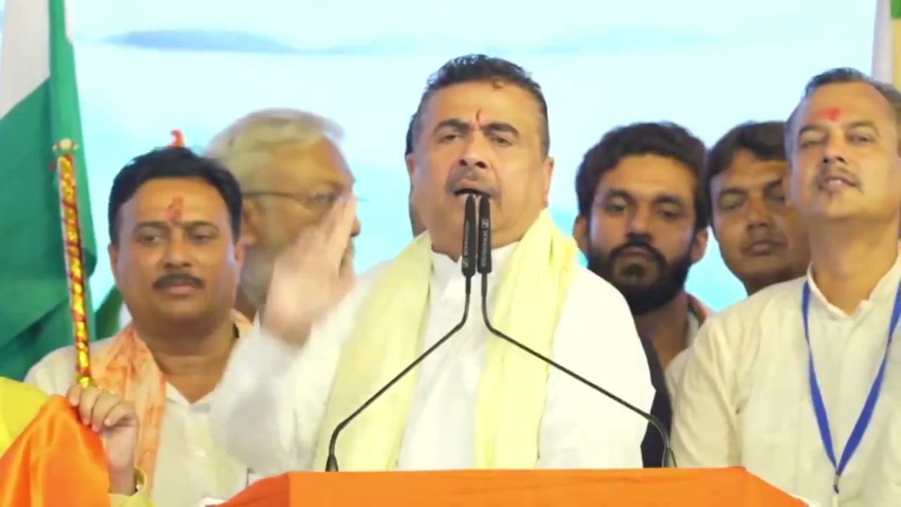 Suvendu Adhikari demands apology over ‘SAFFRON TERRORISM’ phrase