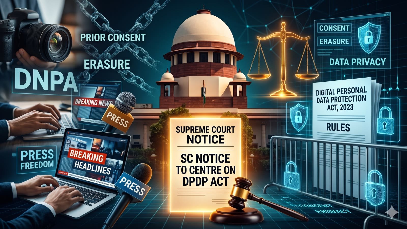 Supreme Court seeks Centre’s response to DNPA challenge to privacy law