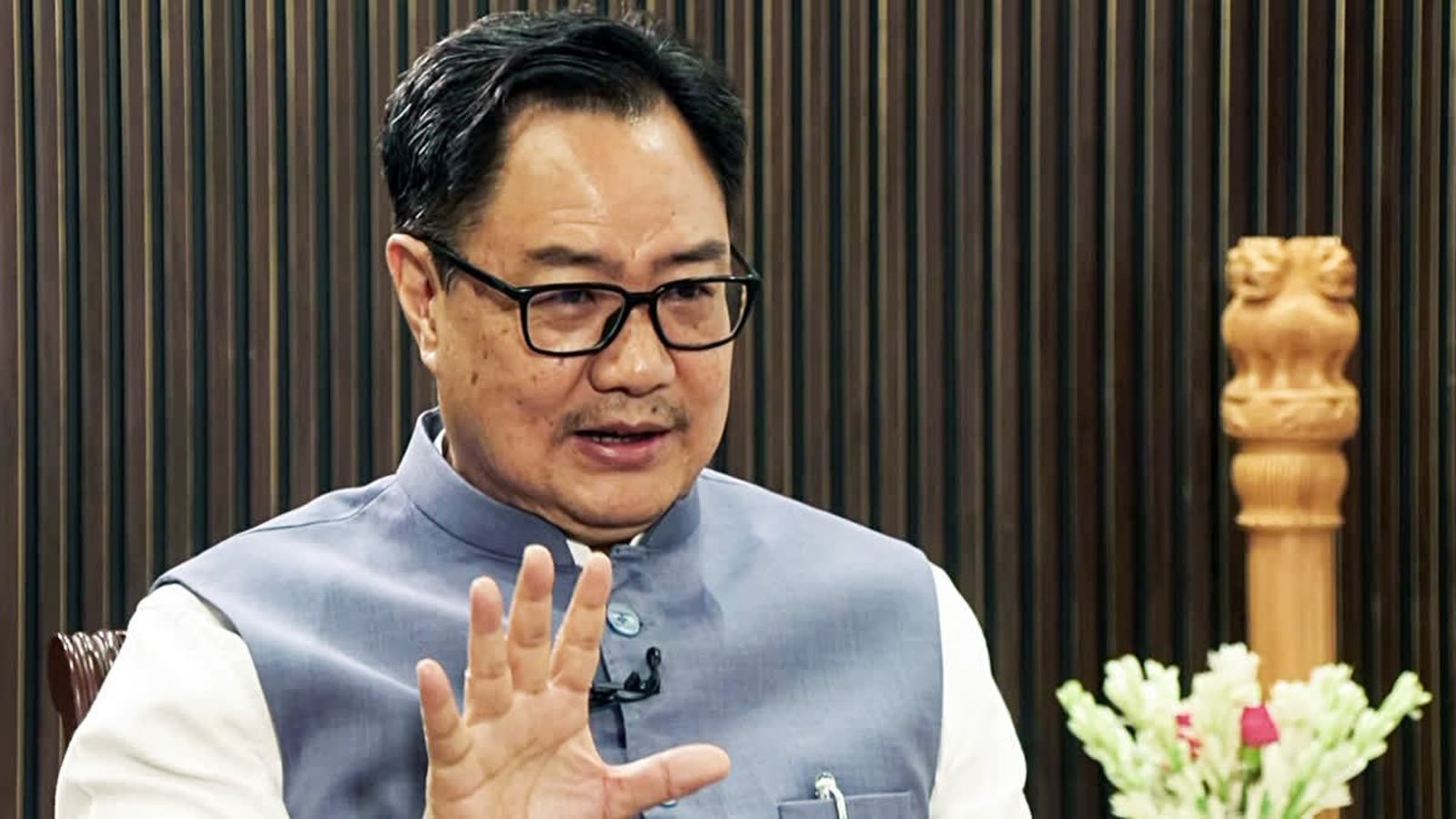 Kiren Rijiju Challenges Congress with Five Questions Ahead of INDIA Bloc’s Delhi Rally
